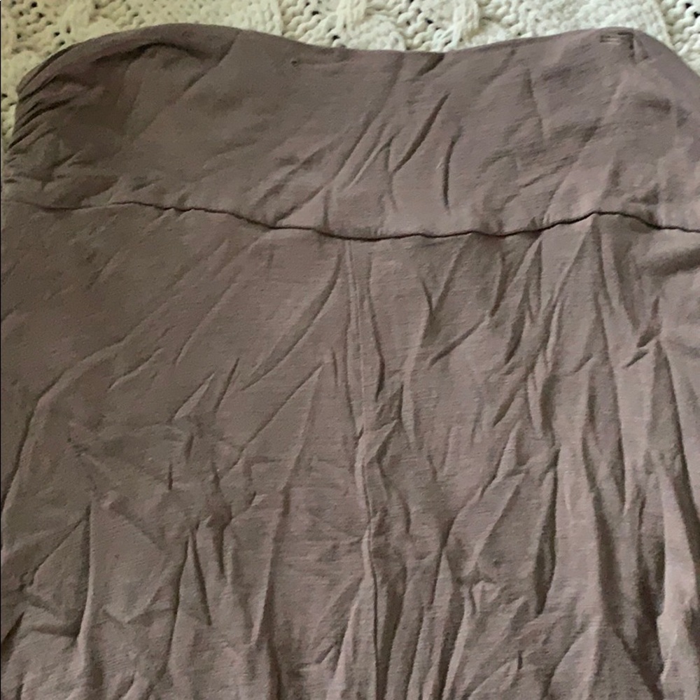 Mauve maxi skirt - Picture 3 of 4